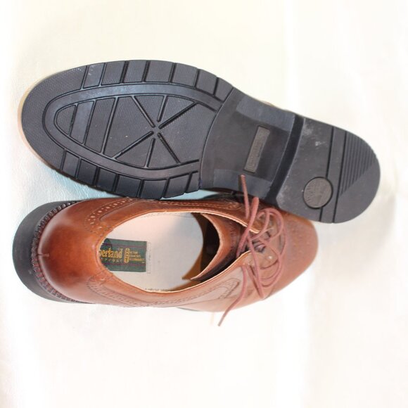 Timberland Men’s Brown Leather Brogue Oxford Shoes Size 10M main image 6